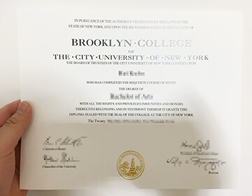 How To get a fake Brooklyn College Diploma? 布鲁克林学院文凭定制