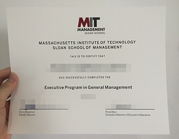 How long to buy a fake MIT Sloan School of Management certificate?