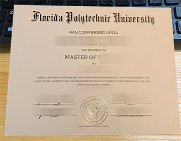 Purchase a fake Florida Poly diploma, 美国佛罗里达理工大学文凭定制