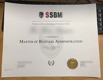 Order a fake Swiss School of Business and Management MBA degree in Geneva