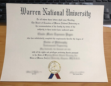 Get a fake Warren State University diploma, 如何购买沃伦国立大学文凭？