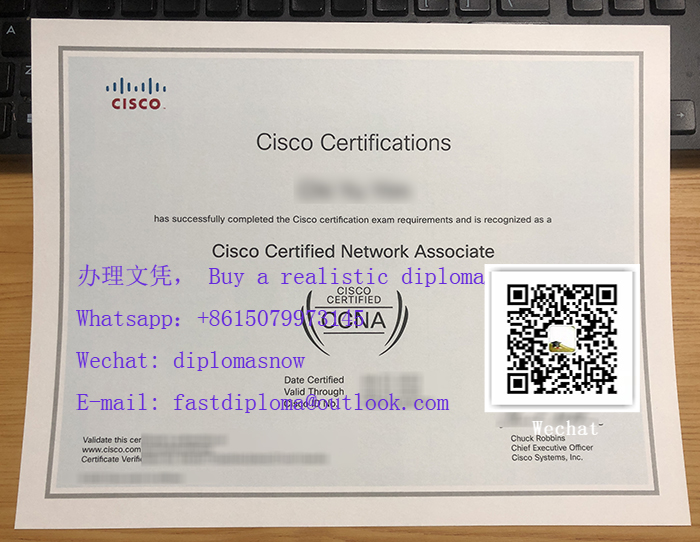 How to make a fake CCNA certificate?