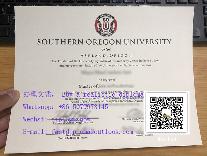 Southern Oregon University Diploma