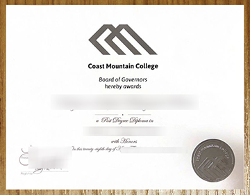 Buy a CMTN diploma, Order a Coast Mountain College certificate