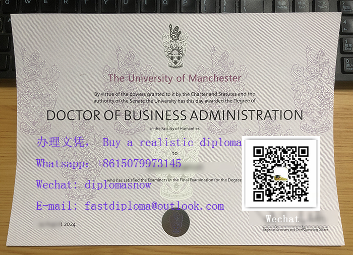 University Of Manchester Doctor Degree