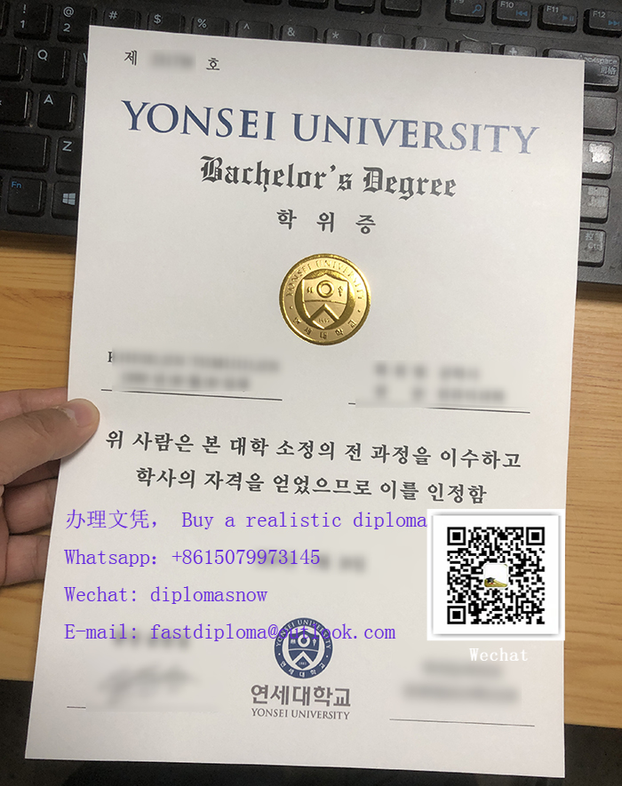 Yonsei University degree