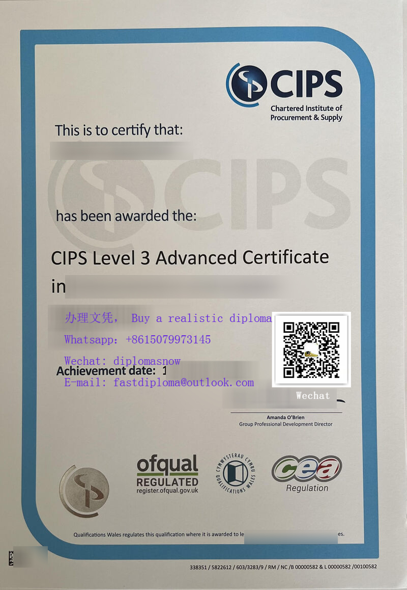 CIPS level Advanced Certificate