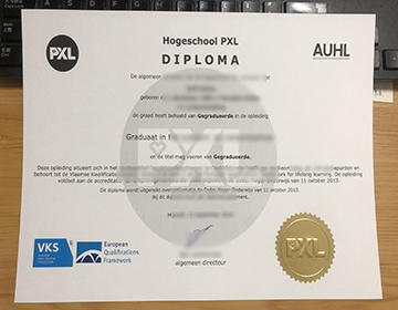 How to order a Hogeschool PXL Graduaat diploma?