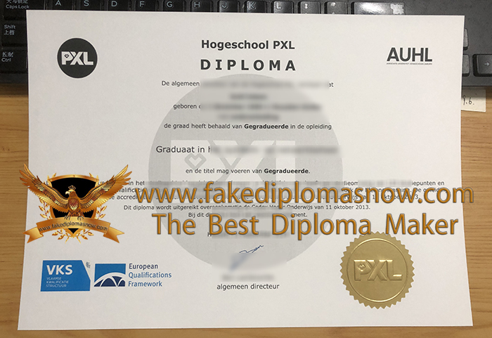 Hogeschool PXL Graduaat diploma