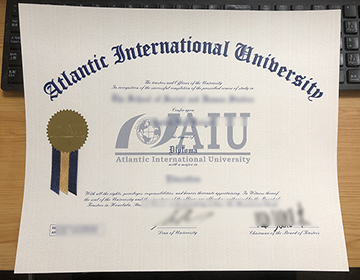 Purchase an AIU diploma, Order an Atlantic International University diploma