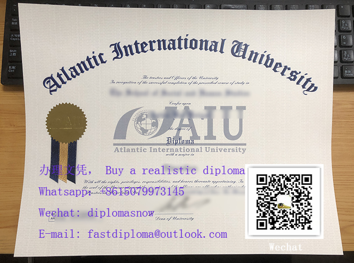 Atlantic International University diploma