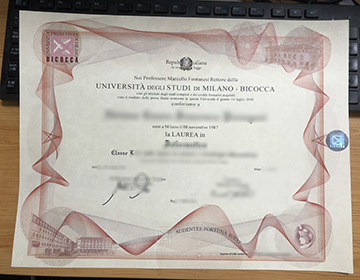 Buy a Università Bicocca diploma, Order a UniMiB degree