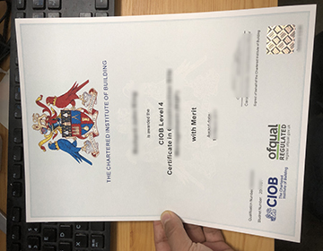 Can I get a realistic CIOB Level 4 Certificate?