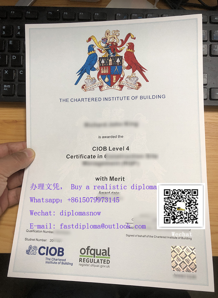 CIOB Level 4 Certificate