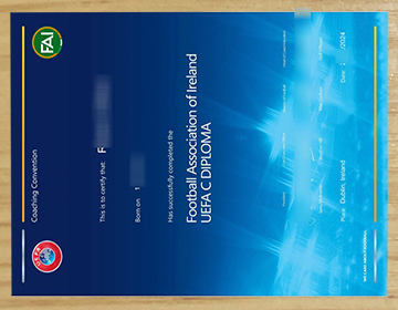 Can I get a fake FAI UEFA C Diploma online?