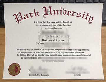 Buy a Park University diploma in 2025, 定制帕克大学文凭证书