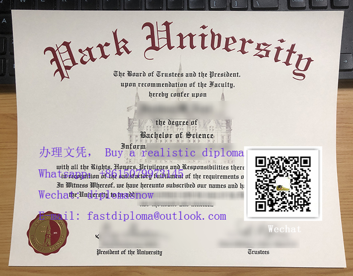 Park University diploma，帕克大学文凭证书