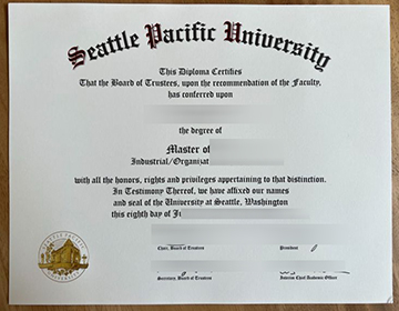 Get a Seattle Pacific University degree, 订购西雅图太平洋大学文凭