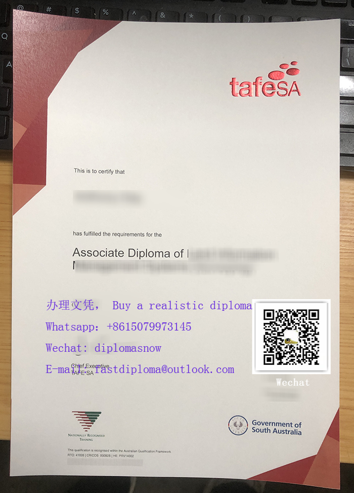 南澳技术与继续教育学院文凭, Buy a TAFE SA diploma