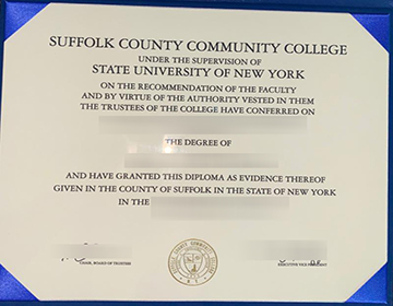 Buy a Suffolk County Community College (SCCC) diploma